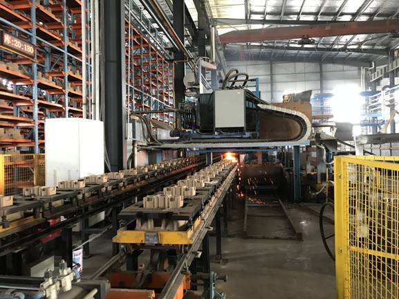 全自動數(shù)字化冷芯盒殼型鑄造生產(chǎn)線